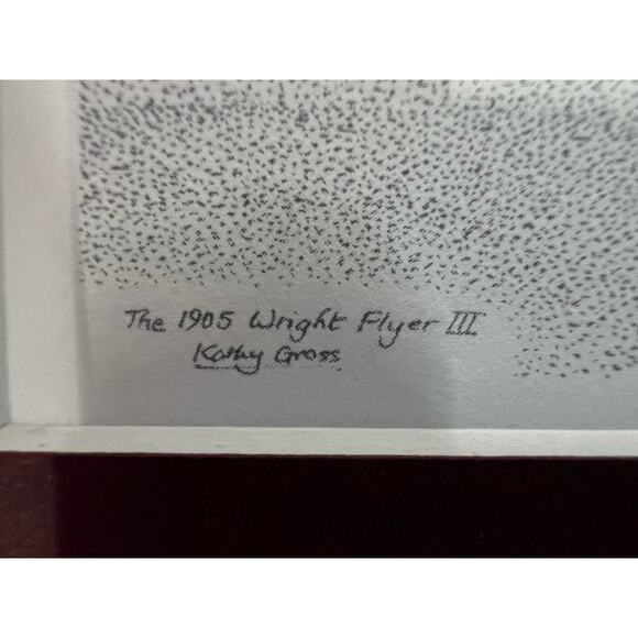 The 1905 Wright Flyer III over Huffman Prairie, Dayton Ohio by Kathy Gross - Picture 7 of 7